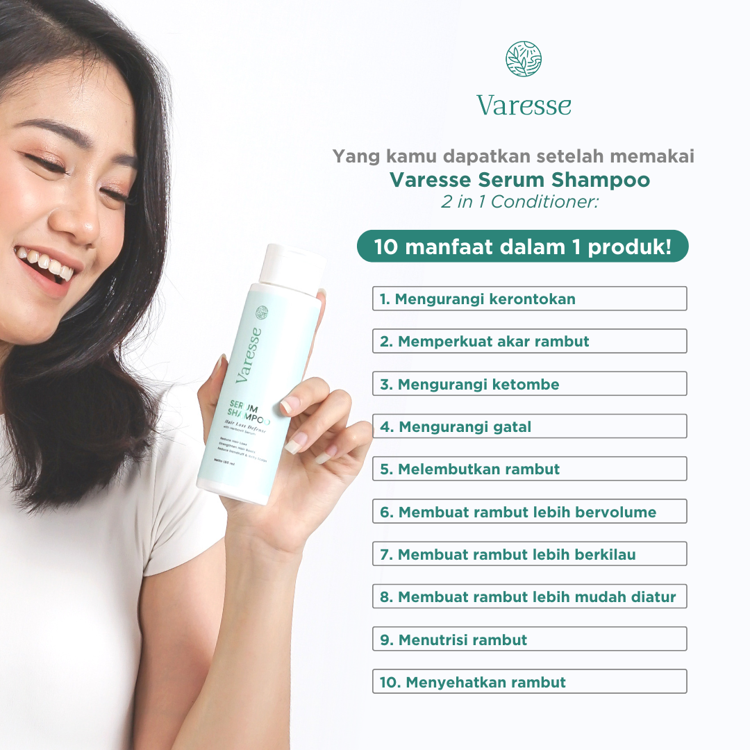 Varesse Serum Shampoo 2 in 1 Conditioner 90ml