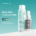Varesse Grey Hair Tonic 60ml & Serum Shampoo 2 in 1 Conditioner 180ml