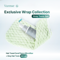 Bundle Exclusive Varesse Grey Hair Tonic 60 ml + Hair Towel Coral Fleece Microfiber