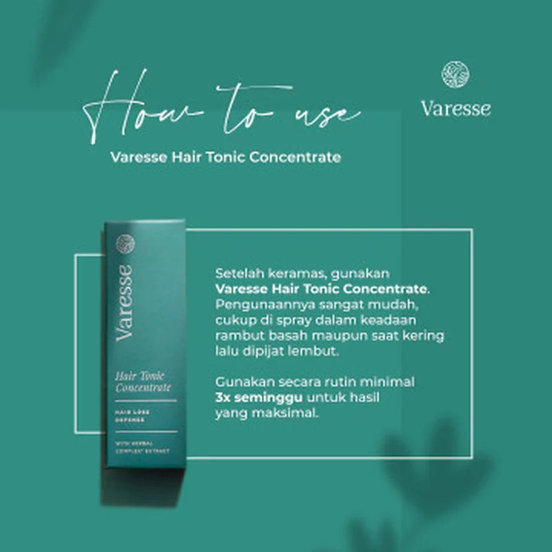 Varesse Hair Tonic Concentrate 5ml (Sample Size)