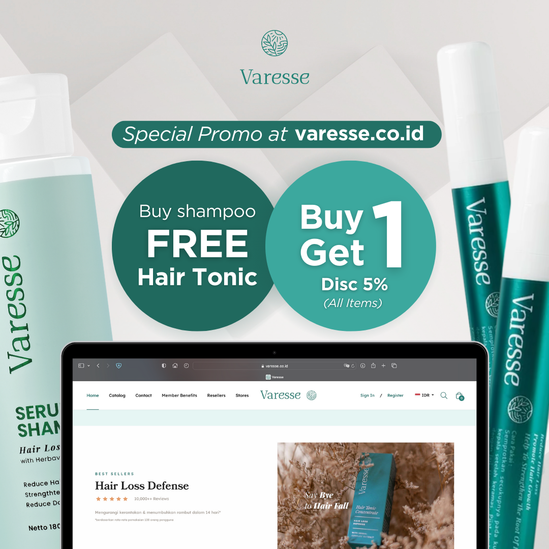 Varesse Serum Shampoo 2 in 1 Conditioner 180ml